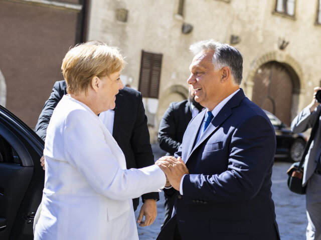 angela merkelová, viktor orbán