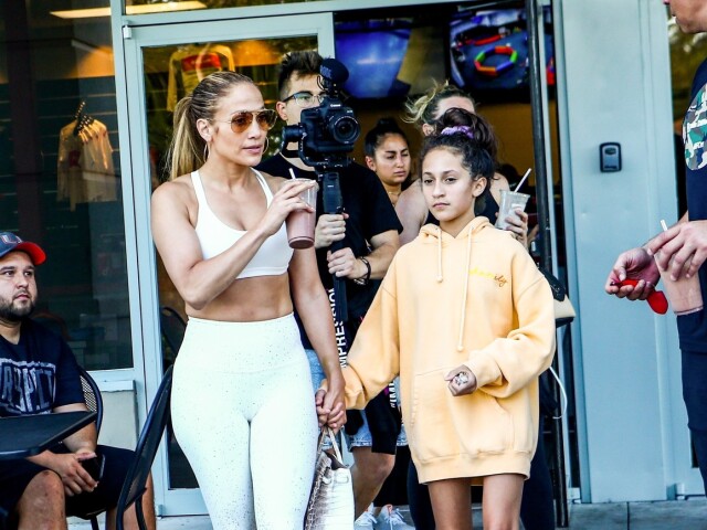 Jennifer Lopez s dcérkou Emmou