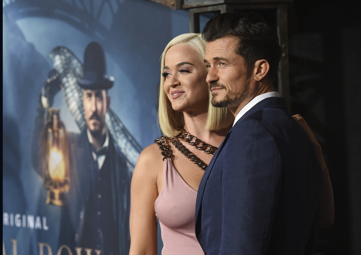 Orlando Bloom vzal na premiéru svoju priateľku - speváčku Katy Perry