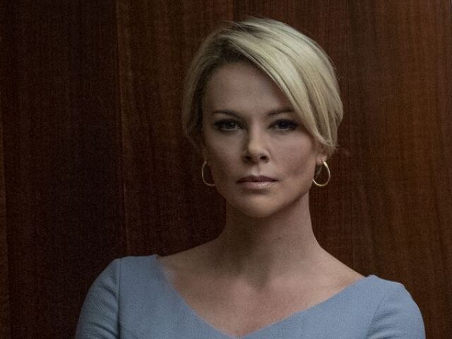 Herečka Charlize Theron ako Megyn Kelly vo filme Bombshell. 