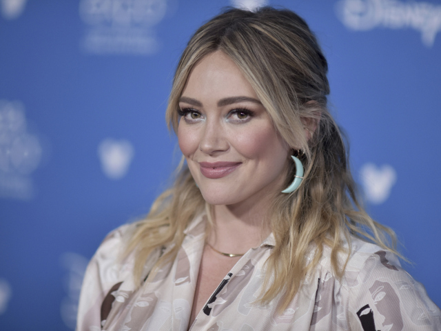 Herečka Hilary Duff.