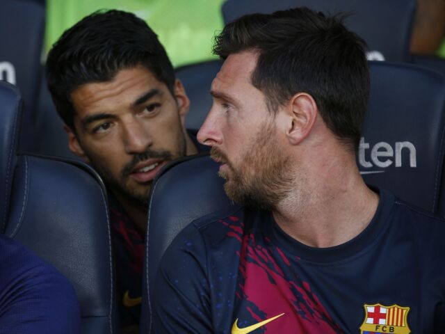 Messi a Suárez