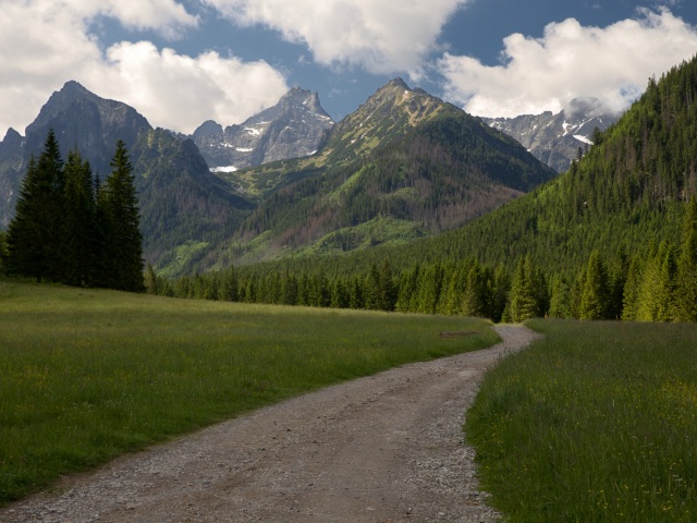 Mesačný tieň / Tatry /