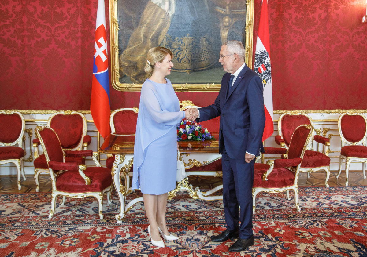 PREZIDENTKA: Navtívila Rakúsko