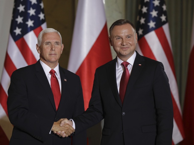 mike pence andrzej duda