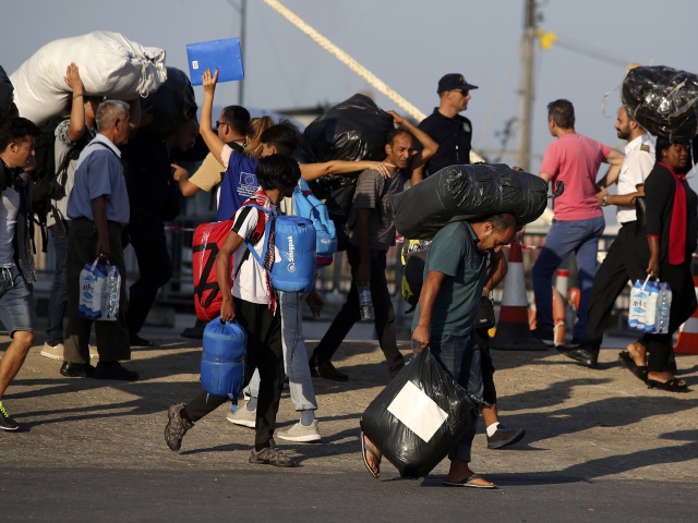 Grécko / migranti /