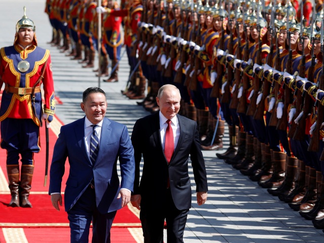 Mongolsko / Rusko / Putin / Battulga /