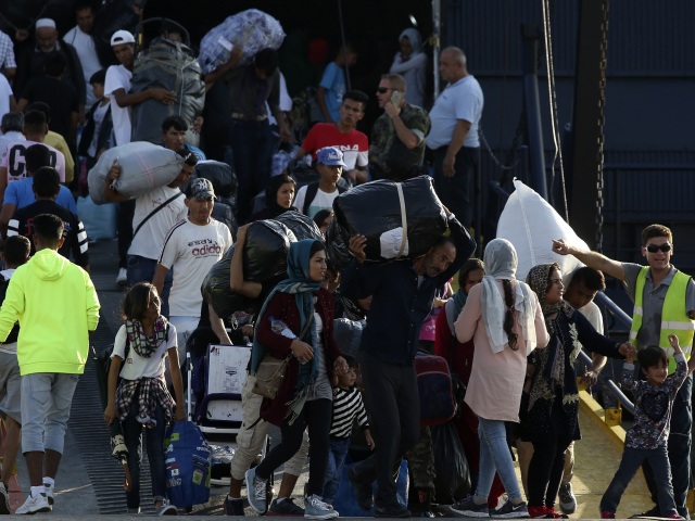 Grécko / migranti /