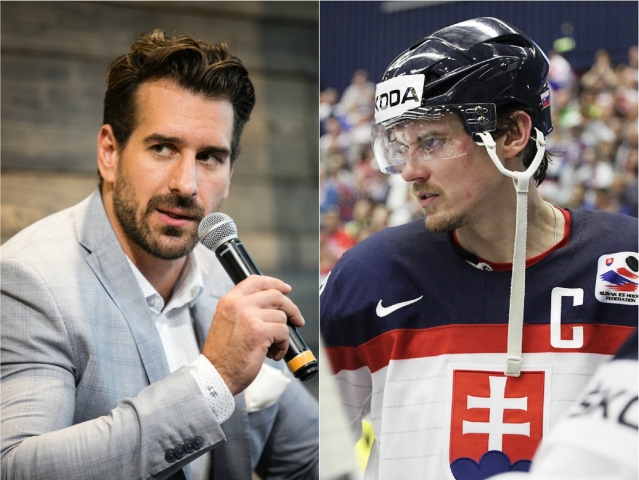 Jozef Stümpel, Boris Valábik a Tomáš Kopecký.