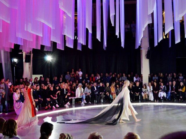 Záber na prehliadku z minulého ročníka akcie Fashion LIVE! 2018.