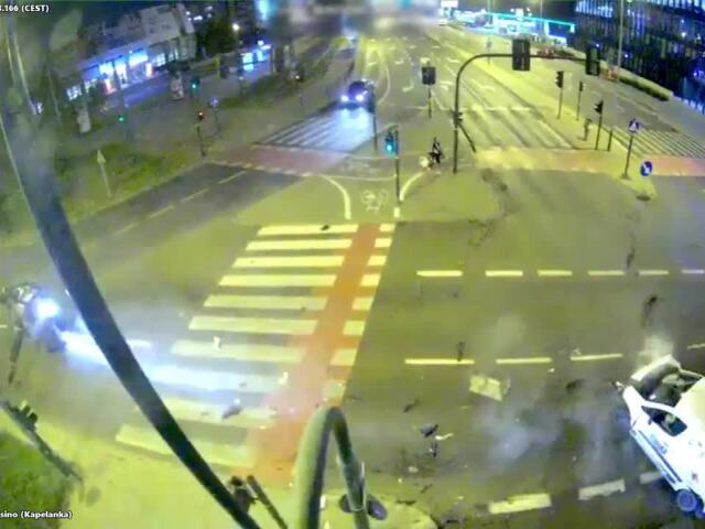 Krakow nehoda