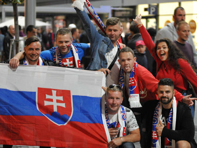 Slovensko, Chorvátsko, fanúšikovia