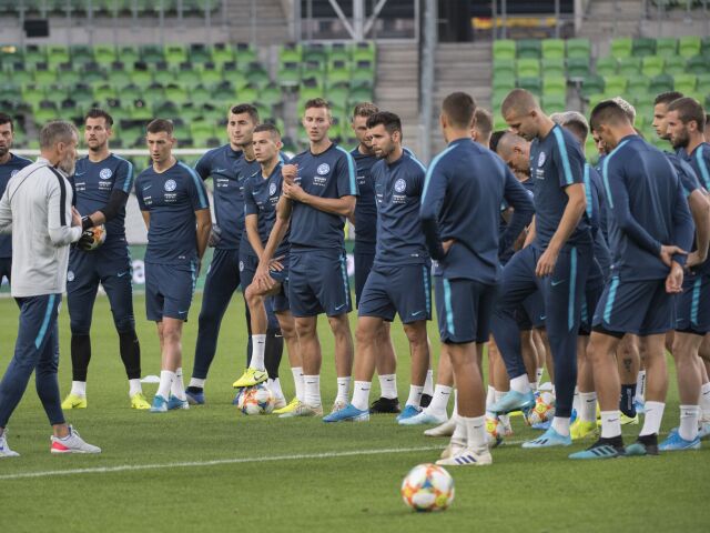 Tréning, futbalisti