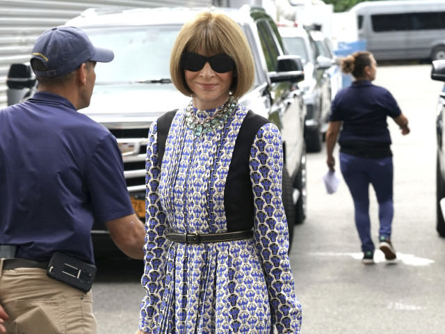 Šéfredaktorka magazínu Vogue Anna Wintour.