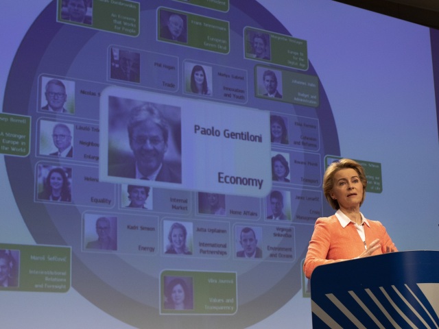 Európska komisia Ursula von der Leyenová brusel
