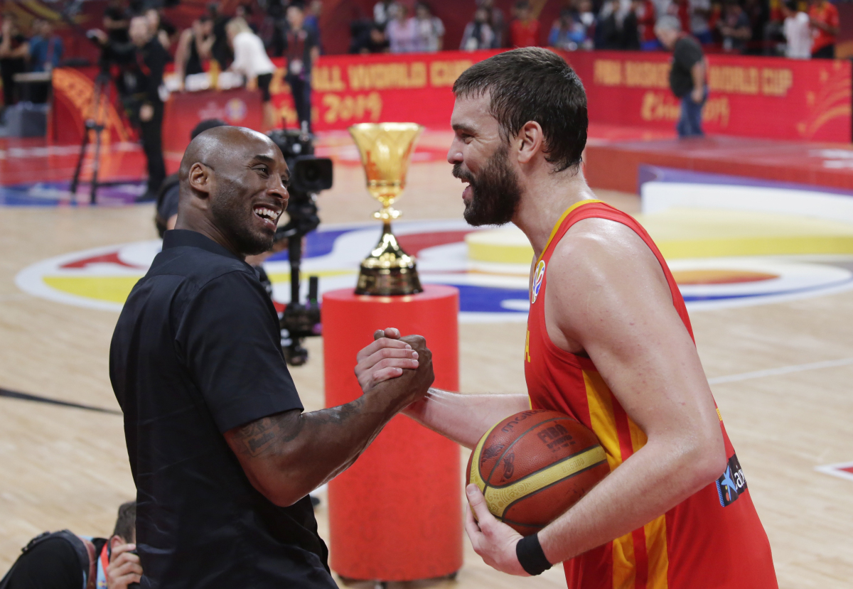 Gasol a Bryant