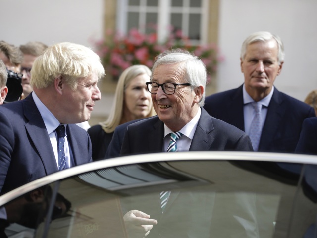 Brexit / Británia / Johnson / Juncker /