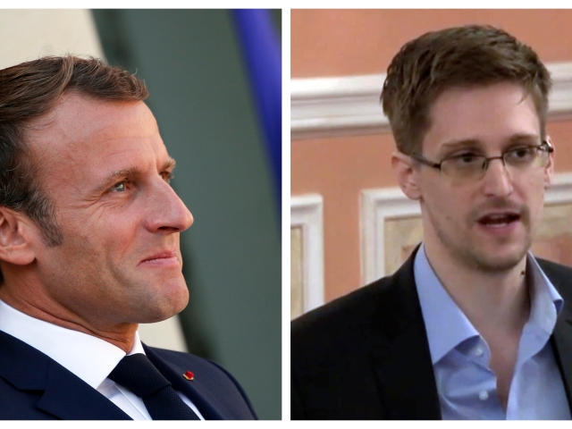 Macron - Snowden