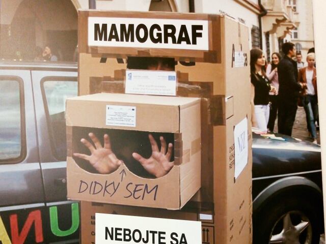 mamografia, prsníky, rakovina prsníka, prsník