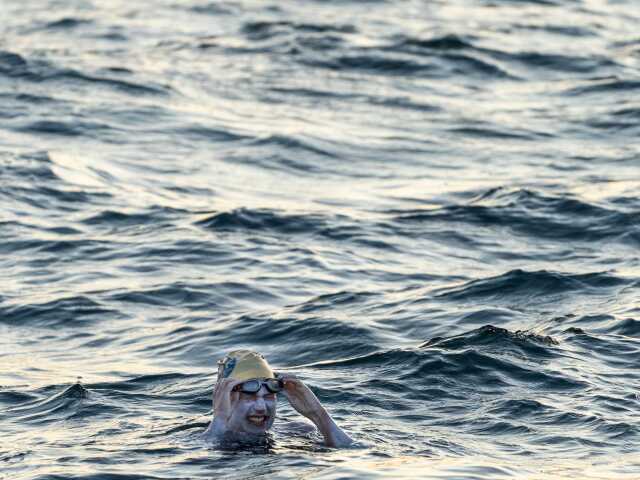 BRITAIN-USA/SWIMMER