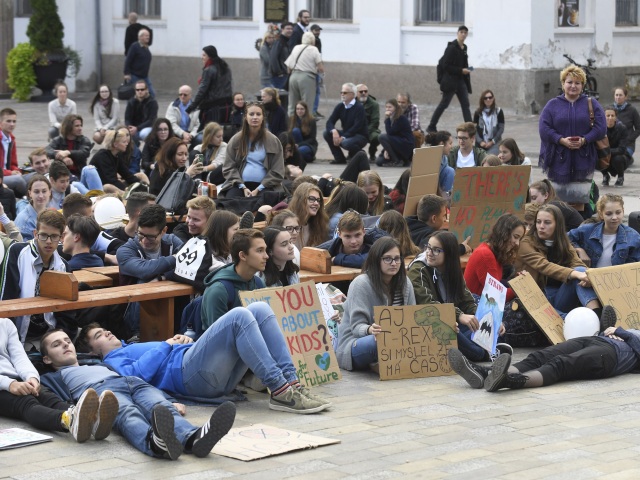 Košice klimatický štrajk študenti