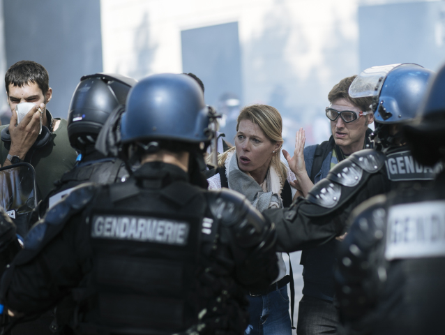 protest, žlté vesty, francúzsko