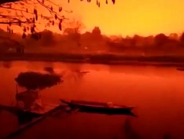 SOUTHEASTASIA-HAZE/INDONESIA-RED SKY