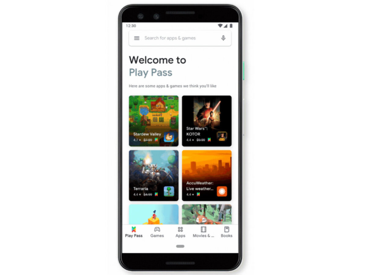 google play pass, google