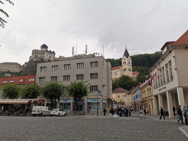 trenčín, námestie