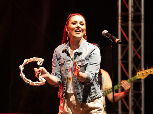 Speváčka Barbora Švidraňová.
