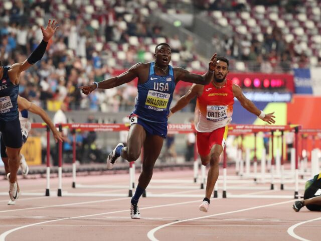 Grant Holloway, Orlando Ortega, Omar McLeod