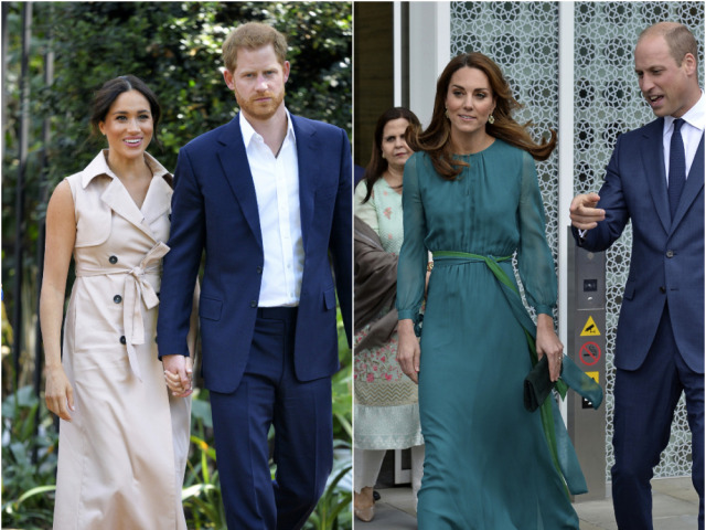 Vojvodkyňa Kate (vpravo) verzus vojvodkyňa Meghan.
