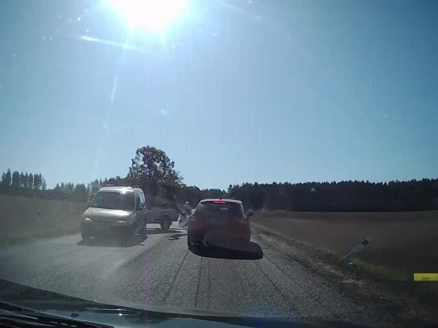 Nepozorný motorkár