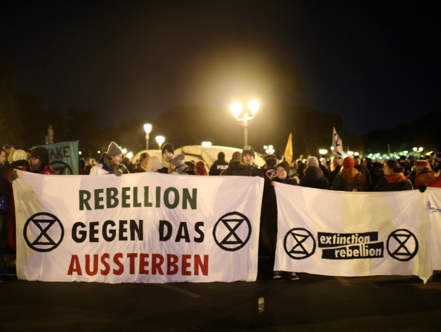 Klimatická zmena / Berlín / Extinction Rebellion