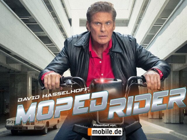David Hasselhoff - Moped Rider