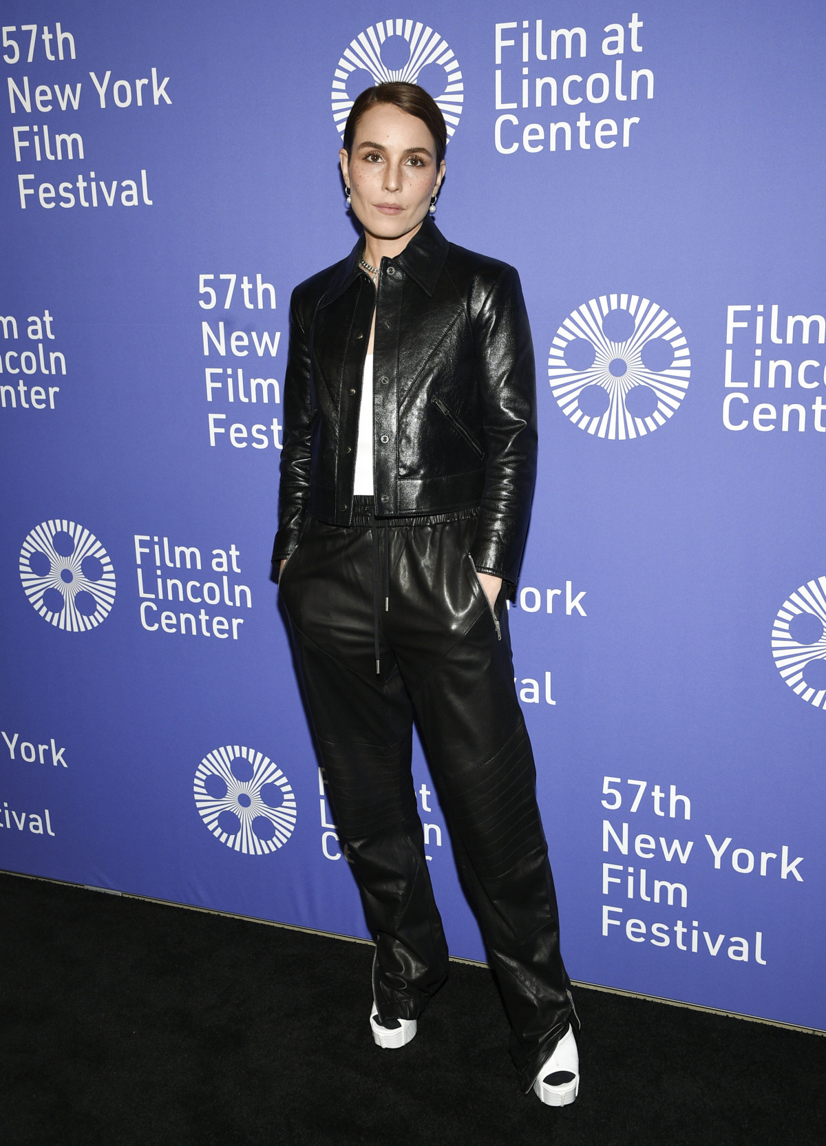 Herečka Noomi Rapace na premiére filmu Wasp Network.