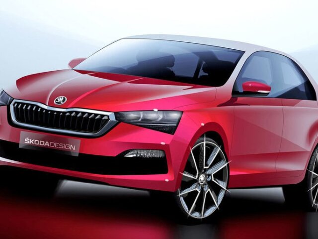 Škoda Rapid - skica 2019