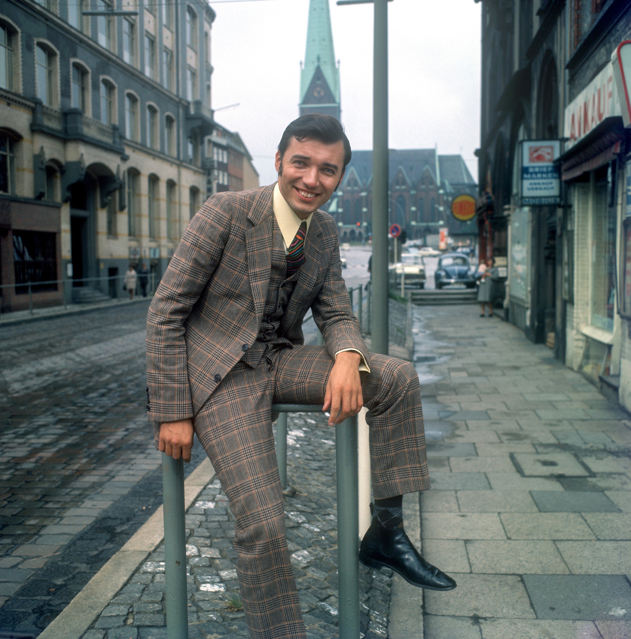 Karel Gott 13 septembra 1968 v Hamburgu.