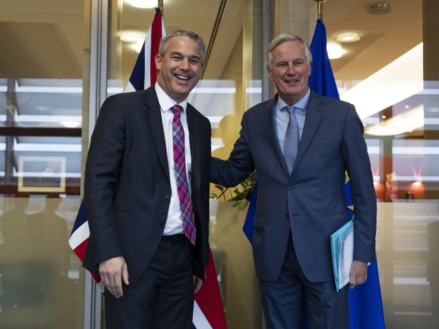 brusel EU Brexit Barnier Barclay