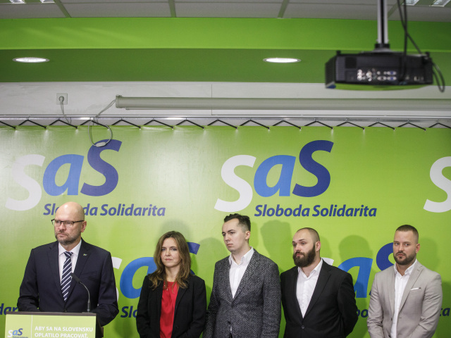 SaS kandidátka aufrichtová miko popovič elalmis sulík