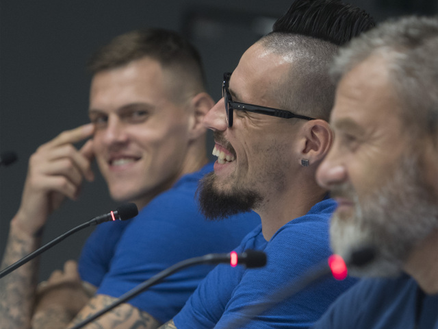 Martin Škrtel, Marek Hamšík, Pavel Hapal