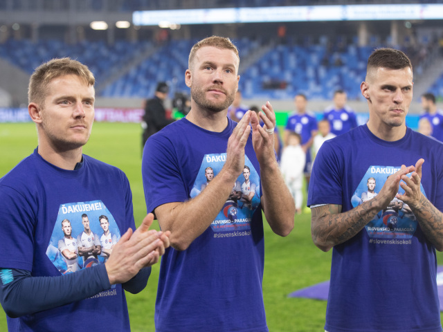 Tomáš Hubočan, Adam Nemec, Martin Škrtel, Paraguaj, Slovensko
