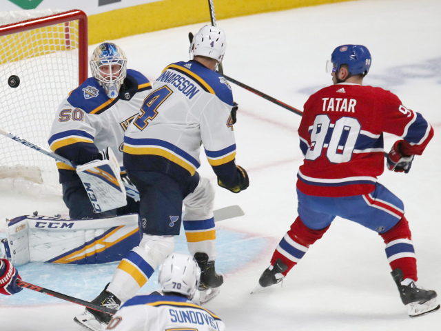 Tomáš Tatar, Jordan Binnington