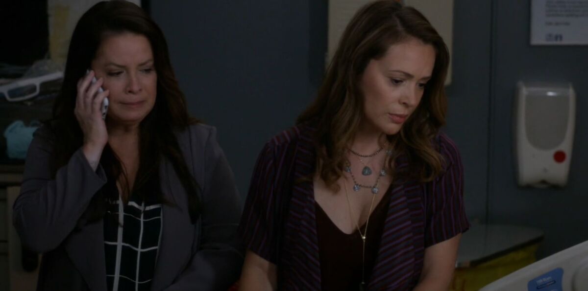 holly marie combs, alyssa milano, klinika grace, greys anatomy,