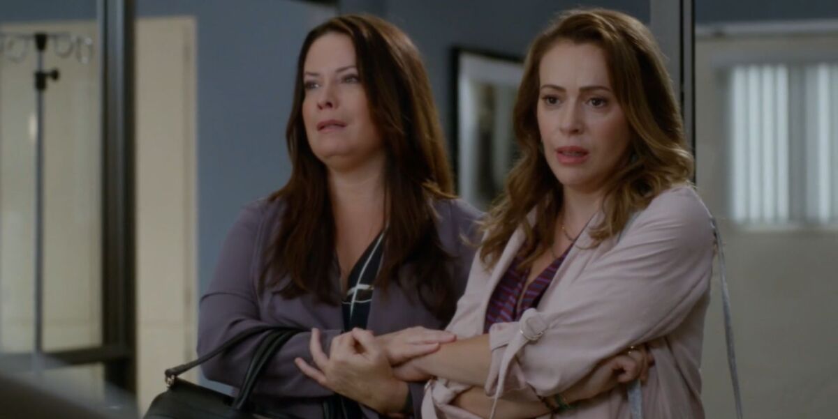 holly marie combs, alyssa milano, klinika grace, greys anatomy,