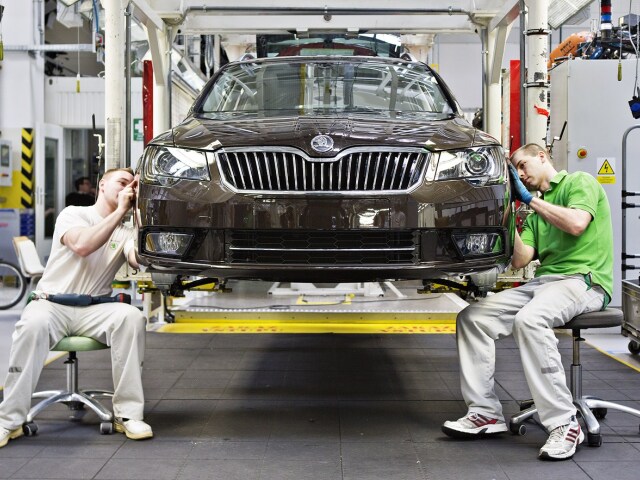 Škoda Superb - výroba