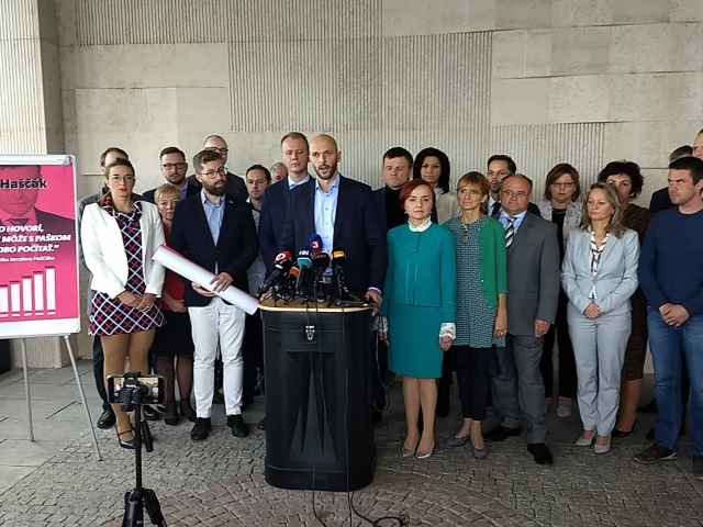 tlačová beseda ps/spolu KDH Hlina Beblavý Truban