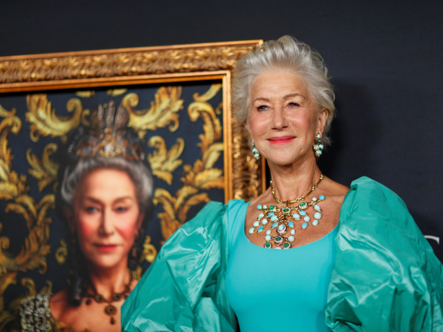 Herečka Helen Mirren.