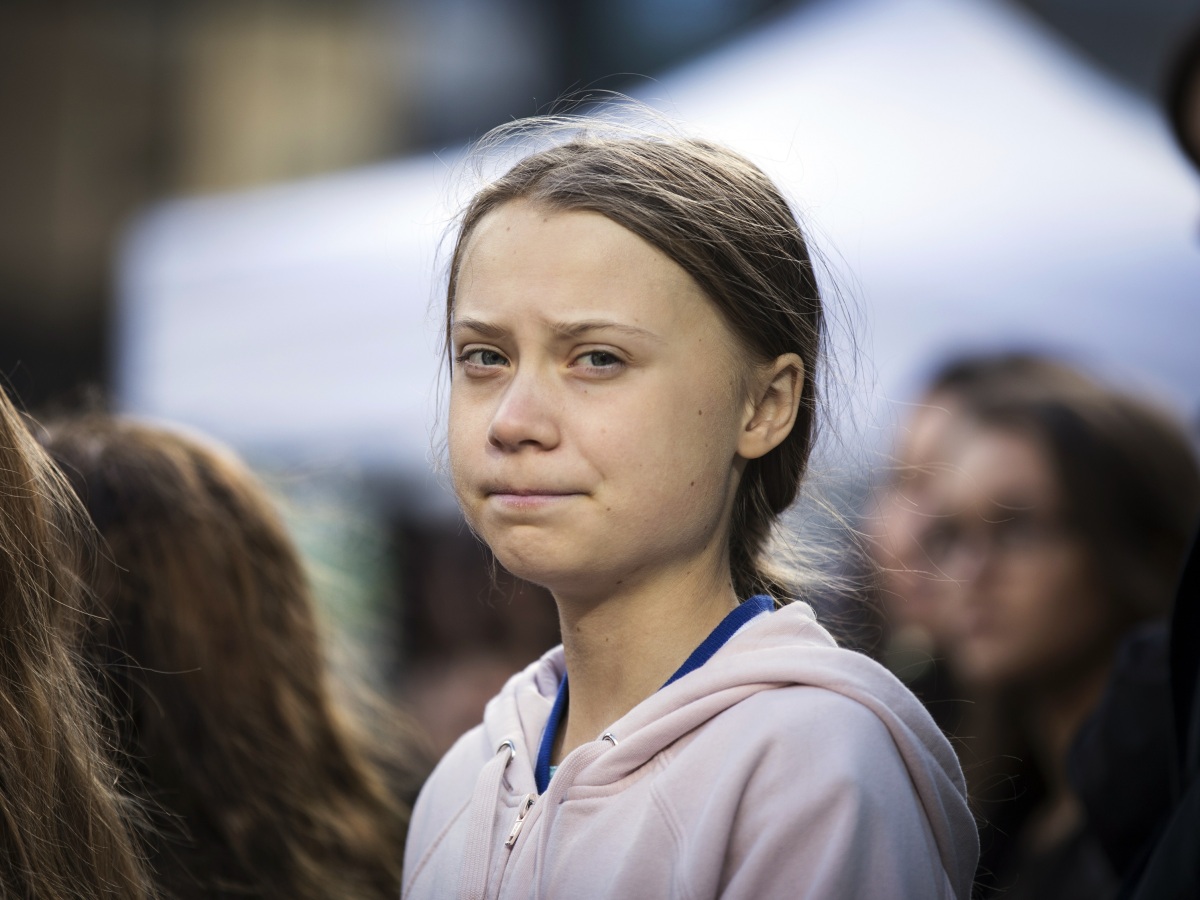 greta thunbergová