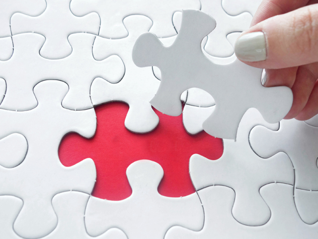 puzzle, ruka